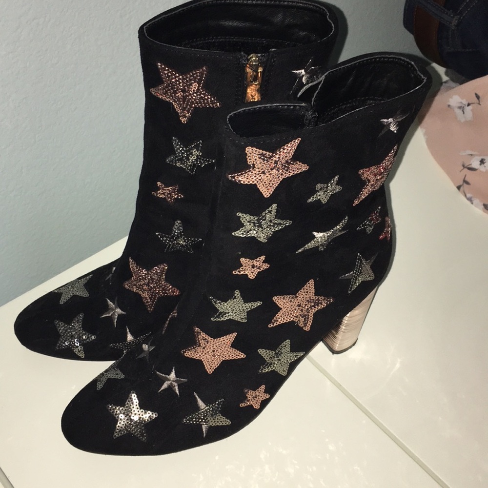 SEQUIN STAR BOOTS
